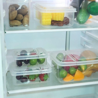 BEAUGREEN Hộp Đựng Thức Ăn Nhựa Nắp Lật 8 Kích Thước Cho Bé Giá ưu đãi 40.824 VND