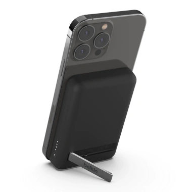 Belkin Sạc dự phòng không dây 5.000mAh 7.5W kèm chân chống va cáp USB-C 1m Giá chỉ 545.000₫