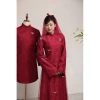 BEMAMS Áo dài Dâu Rể kèm chân váy lụa cạp chun, XS‑7XL, giảm còn 800k 2