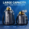 Benytro Bình Nước Thể Thao 1.000ml/1.500ml Nhựa Chống rò rỉ Ống hút cho Gym Xe đạp Du lịch Giá 131.010 VND 8