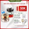 Bếp Cồn Mini Inox Siêu Cao Cấp Tròn Trắng Đen, Bếp Cồn Khô, Giá 86.000₫