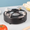 Bếp Cồn Mini Inox Siêu Cao Cấp Tròn Trắng Đen, Bếp Cồn Khô, Giá 86.000₫ 5