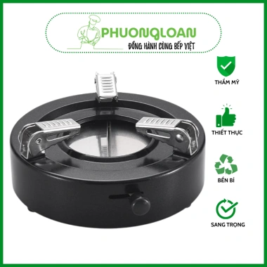 Bếp Cồn Mini Inox Siêu Cao Cấp Tròn Trắng Đen, Bếp Cồn Khô, Giá 86.000₫ 8