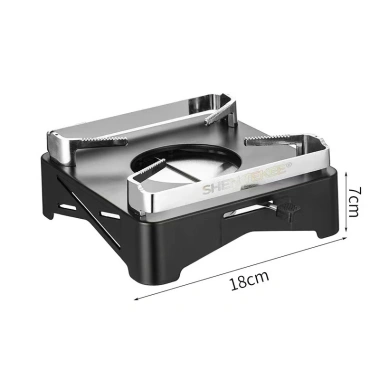 Bếp Cồn Mini Inox Siêu Cao Cấp Tròn Trắng Đen, Bếp Cồn Khô, Giá 86.000₫ 9