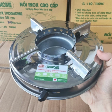 Bếp Cồn Mini TADAHOME Chắn Gió - Lẩu & Khô, Giá Ưu Đãi 43.400₫, DOMUS 7