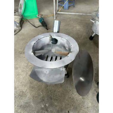 Bếp củi thông minh 35x24cm với ống khói - Tiết kiệm năng lượng, Giá chỉ 110.000₫ 2