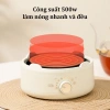 Bếp Điện Mini 500W Đa Năng Không Kén Nồi, Đường Kính 15cm, Pha Trà và Cafe Moka Pot - Giá 194.999 VND 5