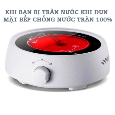 Bếp Điện mini 800W Gốm Ceramic cao cấp – Chống nước, an toàn, giá chỉ 500.000₫