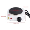 Bếp điện MINI xách tay 500W: điều chỉnh, đun và hâm nóng cà phê - Giá 159.000₫ 2