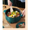 Bếp Điện Xanh Đa Năng – Nồi Lẩu Mini 2 Tầng kèm Xửng Hấp, Giá ưu đãi 184.387₫ 9