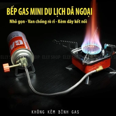 Bếp ga du lịch mini gấp gọn đa năng, tiện lợi cho dã ngoại, chỉ 109.000đ