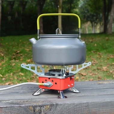 Bếp ga du lịch mini gấp gọn đa năng, tiện lợi cho dã ngoại, chỉ 109.000đ