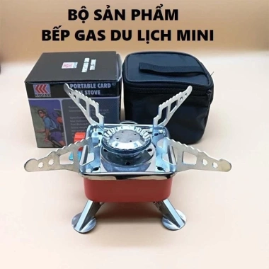 Bếp Ga Du Lịch Mini Gấp Gọn Đa Năng - Tiện Lợi Dã Ngoại, Giá Ưu Đãi 79.000