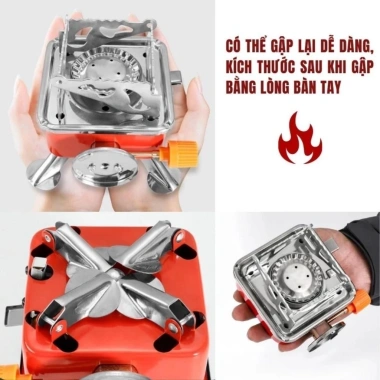 Bếp Ga Du Lịch Mini Gấp Gọn Đa Năng - Tiện Lợi Dã Ngoại, Giá Ưu Đãi 79.000 7