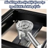 Bếp ga mini du lịch - Thép không gỉ an toàn, chống cháy nổ, chịu nhiệt cao, tiện lợi, giá ưu đãi 138k 3