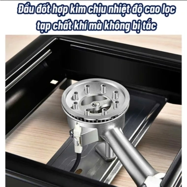 Bếp ga mini du lịch thép không gỉ chịu nhiệt, chống cháy nổ, nhỏ gọn an toàn – 138.500₫ 3