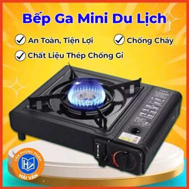 Bếp ga mini du lịch thép không gỉ chịu nhiệt, chống cháy nổ, nhỏ gọn an toàn – 138.500₫ 10