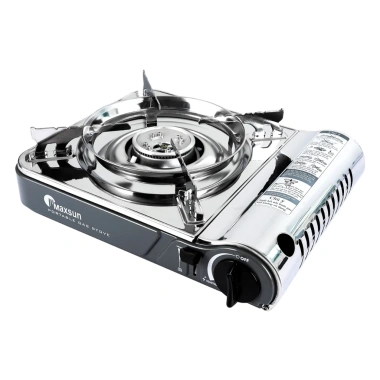 Bếp Ga Mini Maxsun MS-3.800SP Chân Kiềng Inox 2.900W Chính Hãng Giá 320k