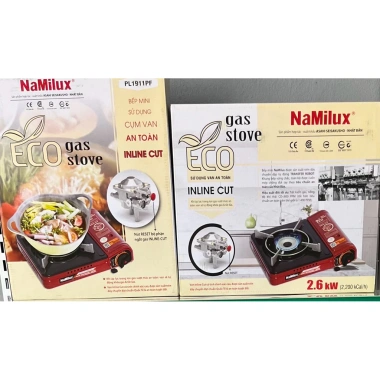 Bếp Ga Mini Namilux PL-1.911PF/2.021PF Chống Nổ, An Toàn, Giá Siêu Tiết Kiệm 270k
