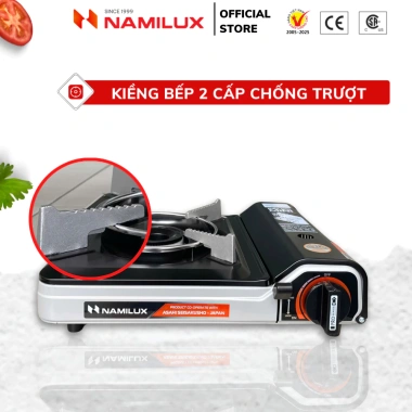 Bếp Gas Du Lịch NaMilux Van An Toàn Inline Cut 2.6 kW - Mini, 2.200 kcal/h, Giá ưu đãi 299.000₫ 4