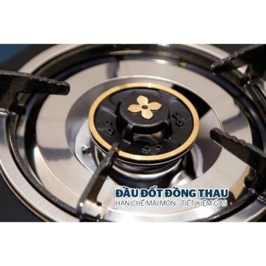Bếp gas dương mặt kính SUNHOUSE SHB212KT - Đầu đốt đồng thau, bảo hành 12 tháng, giá chỉ 399.000₫ 5