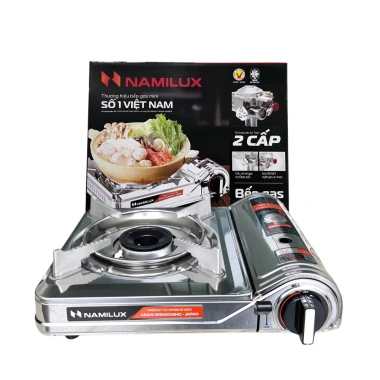 Bếp Gas Mini Cao Cấp 2S Ngắt Gas, Chống Nổ Lon, 2.6 kW (2.200 kcal/h) - Hàng Chính Hãng, Giá ưu đãi 379.000₫ 10