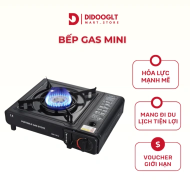 Bếp Gas Mini Du Lịch Chịu Nhiệt Độ Cao, Nấu Ăn Dã Ngoại Ngoài Trời – 165k