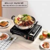 Bếp Gas Mini Du Lịch Thép Không Rỉ - Chống Cháy Nổ, Chống Gió, Bảo Hành 1 Năm, Giá 124.000₫