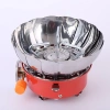 Bếp gas mini gấp gọn du lịch dã ngoại, chống gió, dễ mang, có dây dẫn gas, Tặng vận chuyển 9