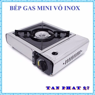 Bếp Gas Mini INOX Du Lịch Giá Rẻ - Siêu Nhẹ, Tiết Kiệm Nhiên Liệu, Giá Chỉ 165k