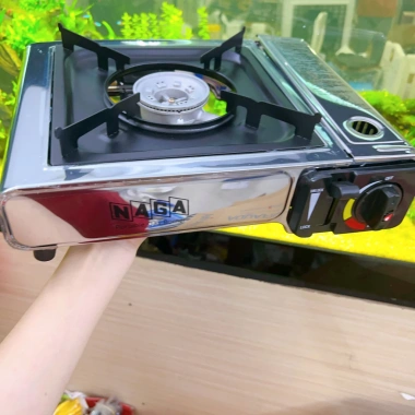 Bếp gas Mini NAGA inox cao cấp - Tiện lợi cho hàng quán, giá chỉ 189.000đ 9