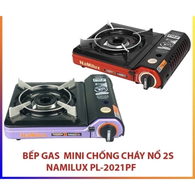 Bếp Gas Mini Namilux 2S chống cháy nổ PL-2.021PF/2.302PF/1.911PF - Giá chỉ 279.000, bảo hành 12 tháng