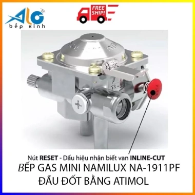 Bếp gas mini Namilux chống nổ chuẩn loại 1 - Giá chỉ 260.000₫, tiết kiệm 5