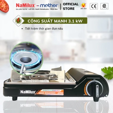 Bếp Gas Mini PRO NaMilux NH-P3.033PS 3.1kW - Van Ngắt An Toàn 3 Cấp, Chống Nổ, Giá Ưu Đãi 459.000₫ 4