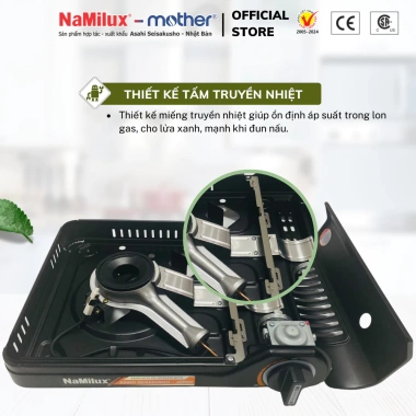 Bếp Gas Mini PRO NaMilux NH-P3.033PS 3.1kW - Van Ngắt An Toàn 3 Cấp, Chống Nổ, Giá Ưu Đãi 459.000₫ 5