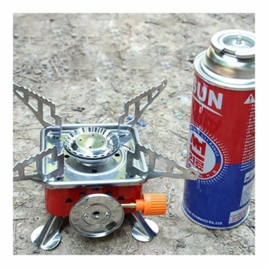 Bếp Gas Mini Xếp Gọn Du Lịch Dã Ngoại - Nhỏ Gọn, Tiết Kiệm Nhiên Liệu, Giá 90.000₫