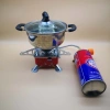 Bếp gas mini xếp gọn hợp kim nhôm - Đánh lửa tự động, dây nối bình, van khóa ga - 99.000₫ 6