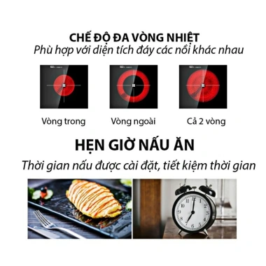 Bếp Hồng Ngoại Beemi 3.500W Không Kén Nồi Kính Cường Lực Cảm Ứng – 405.000 VNĐ 6
