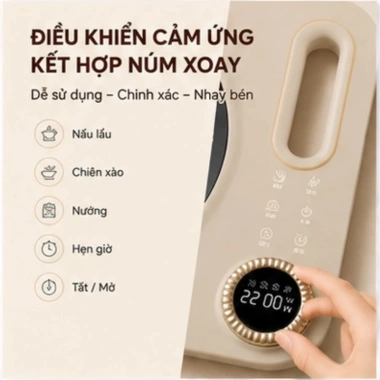 Bếp Hồng Ngoại ONR 3.500W - Điều Chỉnh Nhiệt, Tản Nhiệt Nhanh, Tiết Kiệm Điện 5