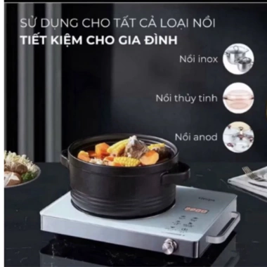 Bếp Hồng Ngoại Premium Tatami Cảm Ứng 3.500W Đa Chức Năng, Gốm Siêu Bền Giá 289k 5