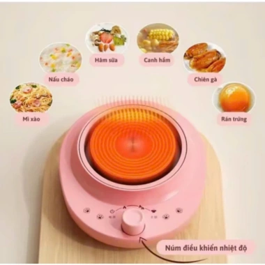 Bếp nấu ăn mini cho bé - Đồ chơi inox bếp điện, trải nghiệm gian bếp thực tế, 224.000₫