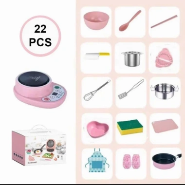 Bếp nấu ăn mini cho bé - Đồ chơi inox bếp điện, trải nghiệm gian bếp thực tế, 224.000₫ 8 Bếp nấu ăn mini cho bé - Đồ chơi inox bếp điện, trải nghiệm gian bếp thực tế, 224.000₫ 8