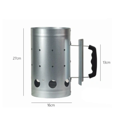 Bếp nướng Chimney Starter - Bếp lửa nhanh, cắm trại ngoài trời, thùng carbon tiện lợi 3