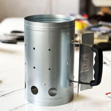 Bếp nướng Chimney Starter - Bếp lửa nhanh, cắm trại ngoài trời, thùng carbon tiện lợi 6