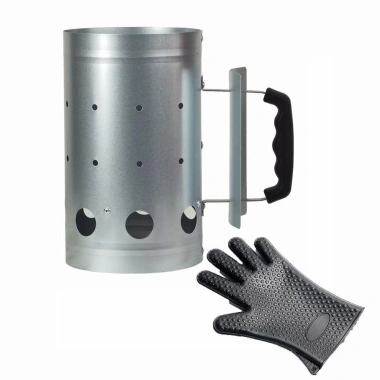 Bếp nướng Chimney Starter - Bếp lửa nhanh, cắm trại ngoài trời, thùng carbon tiện lợi 7