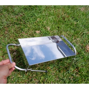 Bếp nướng gấp gọn du lịch GXS inox - Than hoa BBQ, tiện lợi, chỉ 138.000đ 6