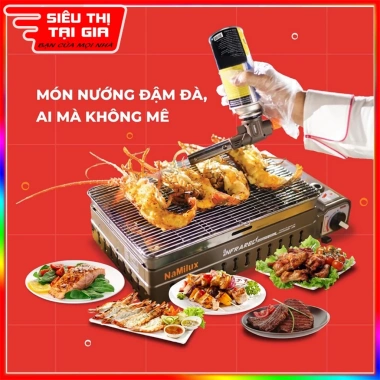 Bếp nướng gas mini hồng ngoại Namilux NA-24N - Ngoài trời, giá ưu đãi 549.000₫ 10 Bếp nướng gas mini hồng ngoại Namilux NA-24N - Ngoài trời, giá ưu đãi 549.000₫ 10