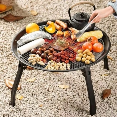 Bếp nướng than hoa 3 trong 1 gấp gọn – Dã ngoại, nội nhà, giá chỉ 462.400₫ 8