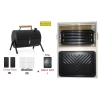Bếp nướng than hoa BBQ 2 mặt gập gọn, di động du lịch, phượt, dùng tại nhà 7