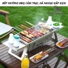 Bếp Nướng Than Hoa BBQ Dã Ngoại Gấp Gọn Inox Chống Rỉ - Cao Cấp, Giá 252.000₫